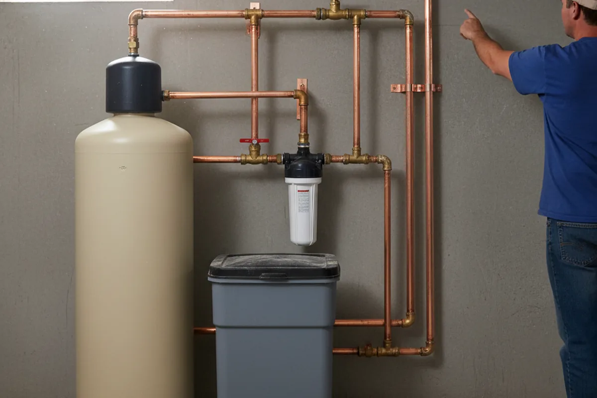 Whole-house water treatment system installed in Somers
